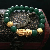 Pure Copper Pixiu Feng Shui Bracelet for Wealth & Luck