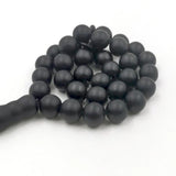 Matte Agates Stone Muslim Prayer Beads Islamic Rosary 33 Beads Bracelets Eid