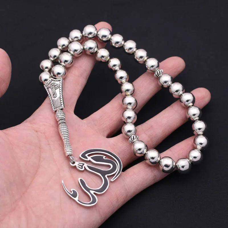 Ottoman Allah Prayer 33 Beads Tasbih Bracelets Muslim Tasbih Allah Rosary