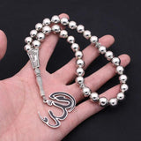 Ottoman Allah Prayer 33 Beads Tasbih Bracelets Muslim Tasbih Allah Rosary