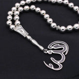 Ottoman Allah Prayer 33 Beads Tasbih Bracelets Muslim Tasbih Allah Rosary