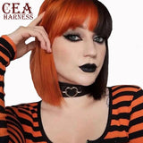 CEA Sexy Women Bondage Harajuku Chokers Harness Collar Jewelry