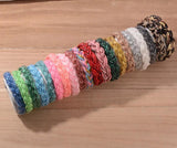 Silicon Bracelets Set Glitter Jelly Stack Bangle All Weather Women Children