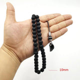 Crystal Tasbih with Agate Tassel 33 66 99 Muslim Prayer Beads