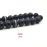Crystal Tasbih with Agate Tassel 33 66 99 Muslim Prayer Beads