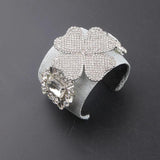 Baroque Flower Tassel Bracelet Wristband Women's Bangle Bijoux Femme