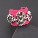 Baroque Flower Tassel Bracelet Wristband Women's Bangle Bijoux Femme