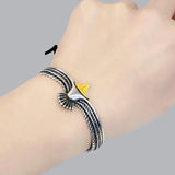 Vintage Eagle Bracelet Cuff Wildlife Jewelry Gift Boyfriend Valentine