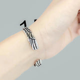 Vintage Eagle Bracelet Cuff Wildlife Jewelry Gift Boyfriend Valentine