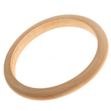 10pcs Unfinished Wooden Bracelet DIY 0.8cm Width BG004
