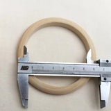 10pcs Unfinished Wooden Bracelet DIY 0.8cm Width BG004