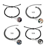 Cartoon Projection Braid Bracelet in 100 Languages I Love You
