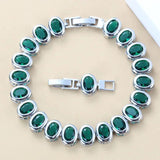 925 Mark Charm Bracelet Bangle Dubai Bridal Wedding Jewelry For Women Costume