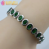 925 Mark Charm Bracelet Bangle Dubai Bridal Wedding Jewelry For Women Costume