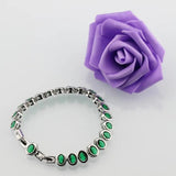 925 Mark Charm Bracelet Bangle Dubai Bridal Wedding Jewelry For Women Costume
