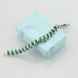925 Mark Charm Bracelet Bangle Dubai Bridal Wedding Jewelry For Women Costume