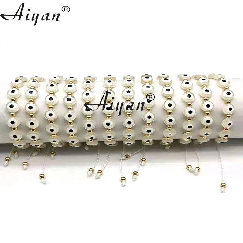 12pcs 9MM Resin Eyes Bracelets, Exorcism Protection, Variety of Accessory Hang