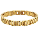High End Finish Link Chain Bracelet Stainless Steel Rectangle Bracelet