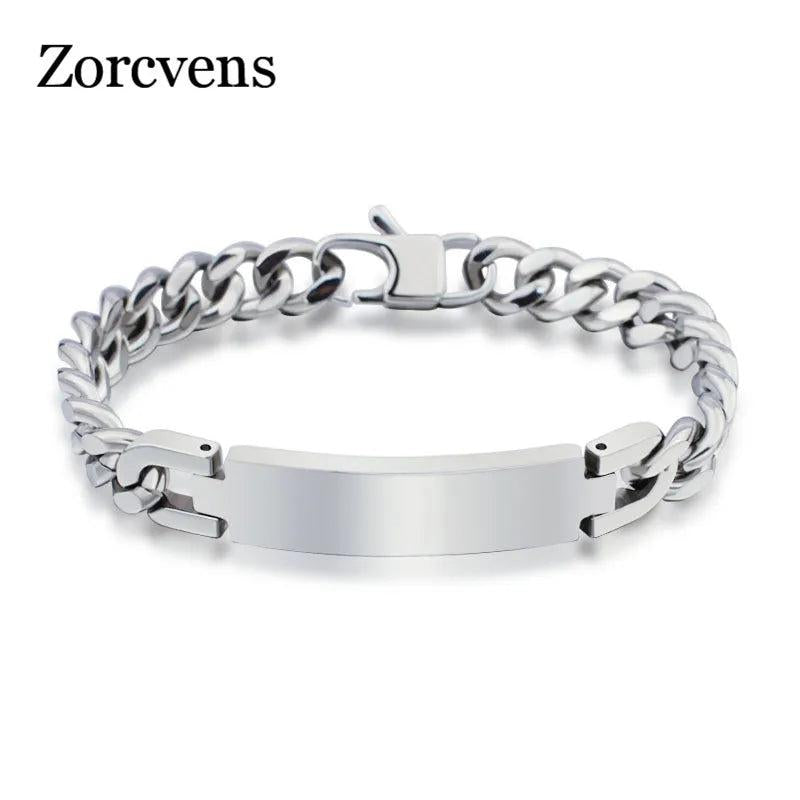 Men's Punk Rock Stainless Steel Bracelet