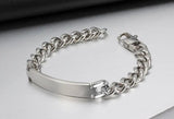 Men's Punk Rock Stainless Steel Bracelet
