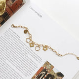 Daisy Bracelets Stainless Steel Plated Chain Steampunk Gift Bracelet