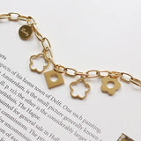 Daisy Bracelets Stainless Steel Plated Chain Steampunk Gift Bracelet