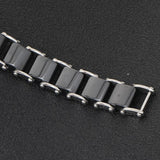 12mm Ceramic Wrap Bracelet Bangle Stainless Steel Charm