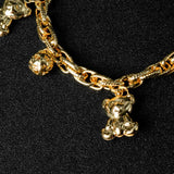Jewelry Teddy Bear Ball Charm Bracelets For Women Hand Chains Link Chain