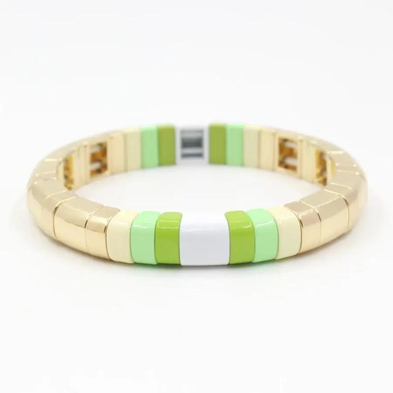 Ethnic Style Enamel Beads Bracelet for Women
