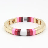 Ethnic Style Enamel Beads Bracelet for Women