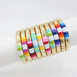 Ethnic Style Enamel Beads Bracelet for Women