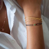 Rose Bracelet, Triple Wrap Beaded Bracelet, Wrap Bracelet