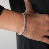 Rose Bracelet, Triple Wrap Beaded Bracelet, Wrap Bracelet