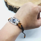 Scorpion Man's Yellow Bracelet with Real Scorpion Jewelry