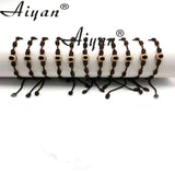 12Pcs 6MM Resin Eye Baby Size Screw Joint Bracelet With Exorcism Protection Gift