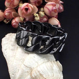 Alloy Chain Shape Opened Cuff Bracelet for Women