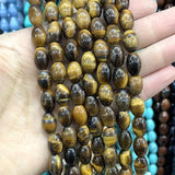 6 8 10MM Agates Crystal Quartz Loose Spacer Beads Jewelry Making DIY