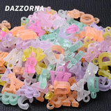 Acrylic Candy Letter Beads Lot for DIY Jewelry Making