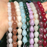 Chalcedony Jades Stone Beads for Jewelry Making