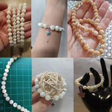 4-12MM Mother of Pearl Shell Beads Round Spacer Loose Bead