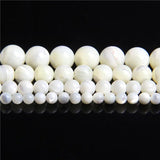 4-12MM Mother of Pearl Shell Beads Round Spacer Loose Bead