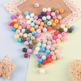 50pcs Silicone Beads For Jewelry Making DIY Bracelets Pacifier Chain Accessories