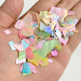 Abalone Shell Flakes Nail Art Decoration DIY Jewelry UV Resin