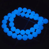 Natural Stone Luminous Glowing Dark Beads for Jewelry Making DIY Bracelet
