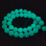 Natural Stone Luminous Glowing Dark Beads for Jewelry Making DIY Bracelet