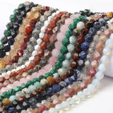 Pink Quartz Agates Howlite Amazonite Stone Beads for DIY Bracelet 6/8/10MM