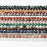 Pink Quartz Agates Howlite Amazonite Stone Beads for DIY Bracelet 6/8/10MM