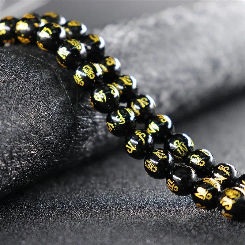 Dragon Carved Buddha Charms Beads 6-16mm Pixiu Bracelet DIY Jewelry Making