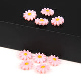 Mother of Pearl Shell Sunflower Beads Charms Daisy Pearl Shell Loose Beads