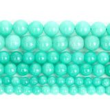 Australian Jade Round Natural Stone Beads 6/8/10mm
